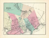 Lynn City, Massachusetts State Atlas 1871